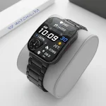 Ultra-thin Super Amoled Curved Waterproof Smartwatch Women Blue Tooth Call Smart Watch Men Sleep 24h Heart Rate Health Monitor Sports - Image 2